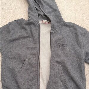 Bonpoint  Gray Hoodie Jacket